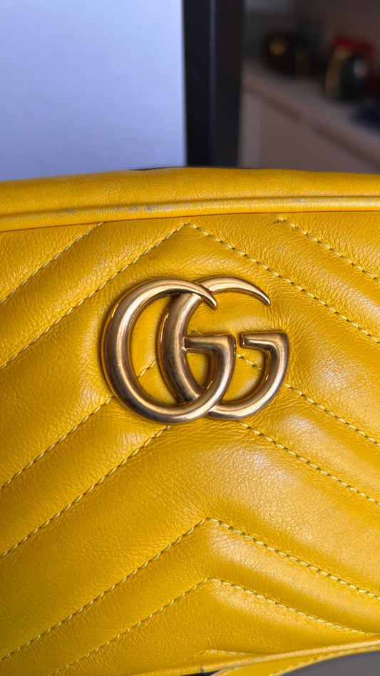 Gucci Marmont Mini Amarela