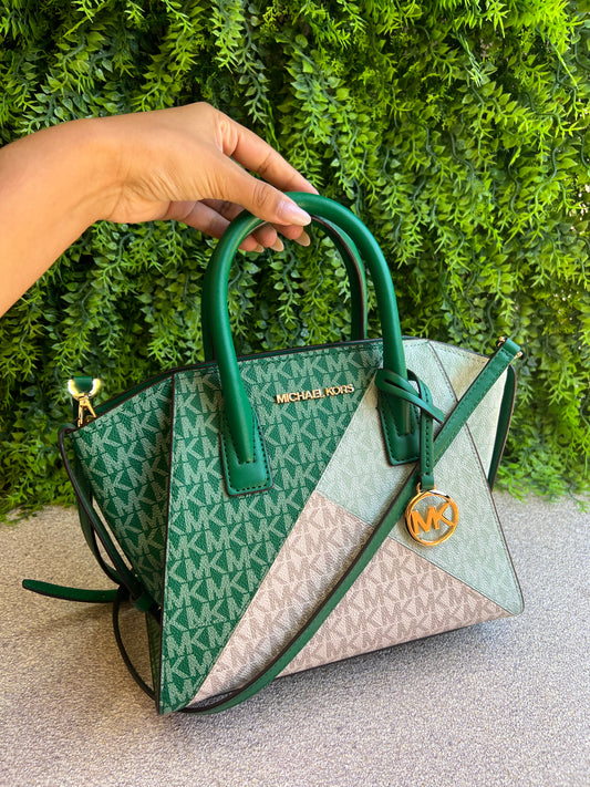 Michael Kors Monograma Verde e Branca