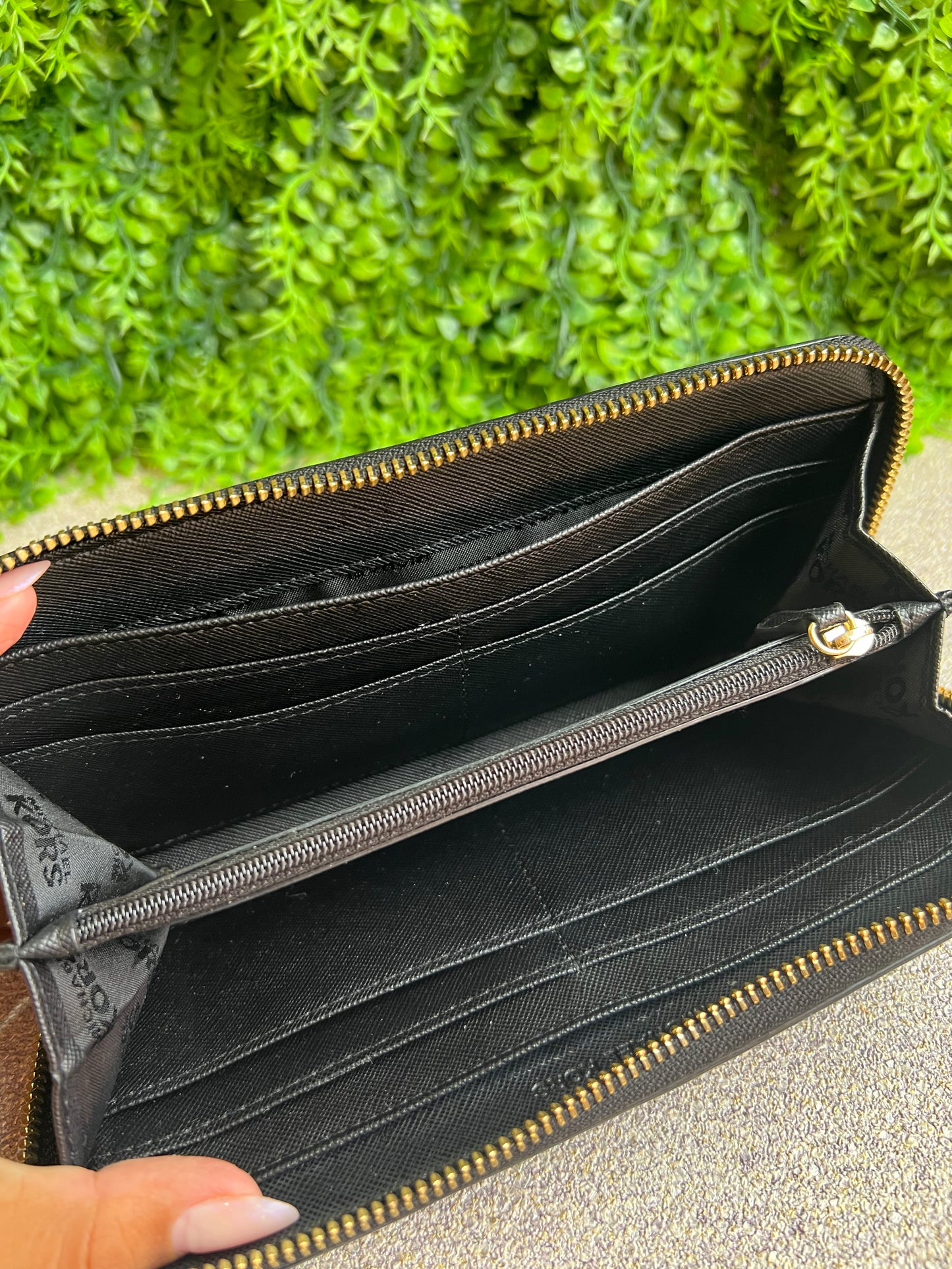Carteira Michael Kors Verniz Preta