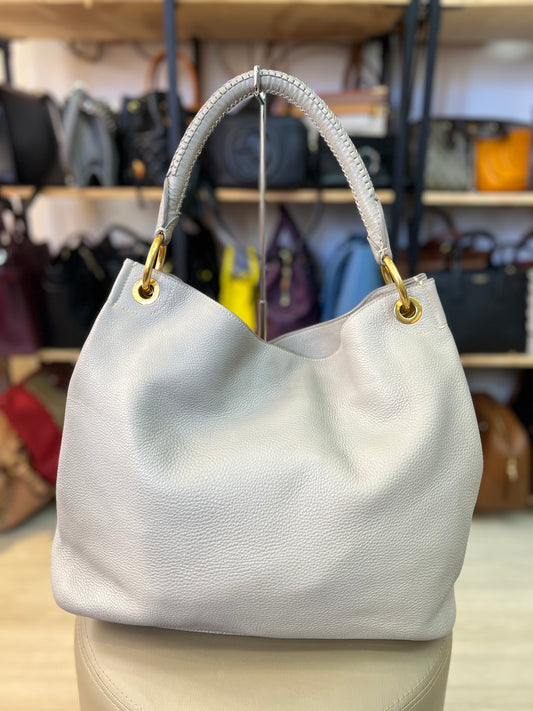 Prada Vitello Daino Cinza