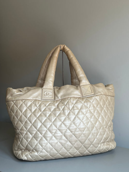 Chanel Cocoon Puffer Gold