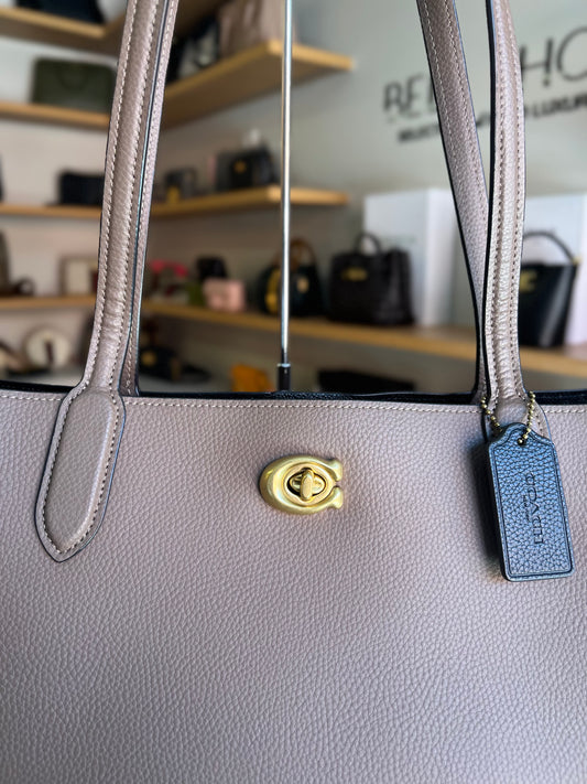 Coach Willow Tote Nude