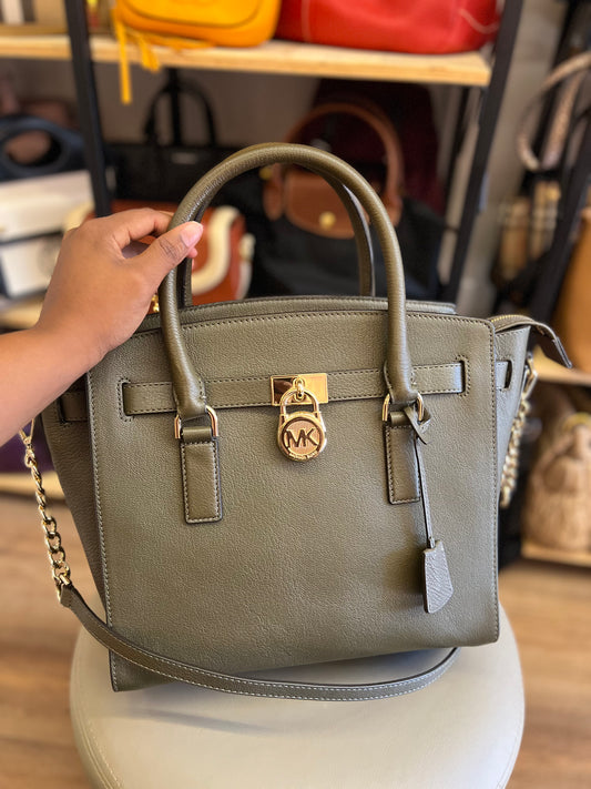 Michael kors Hamilton Verde Militar