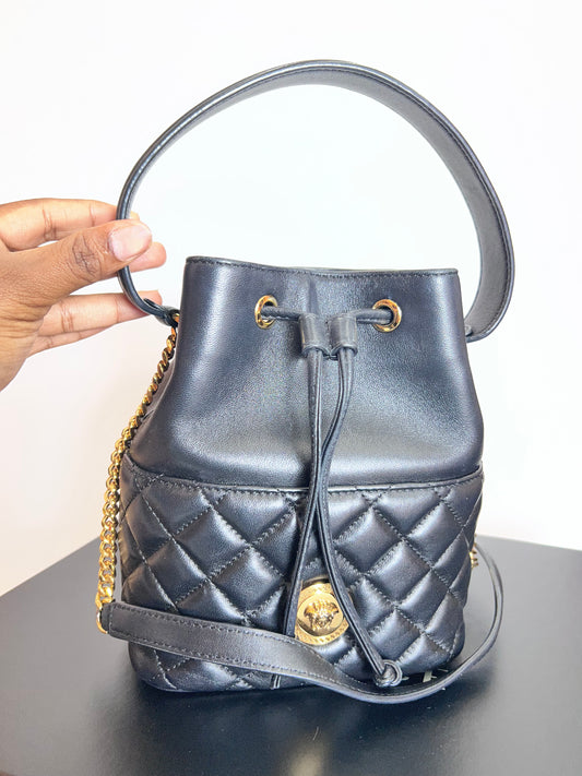 Versace Bucket Shouder Preta