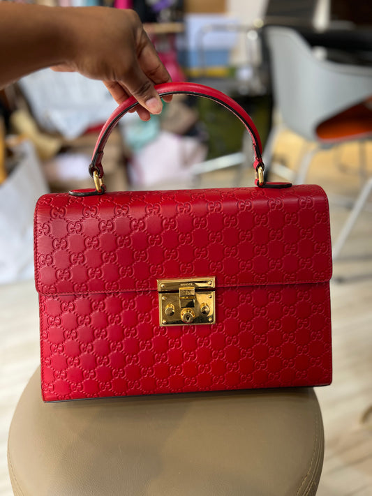 Gucci Padlock Vermelha