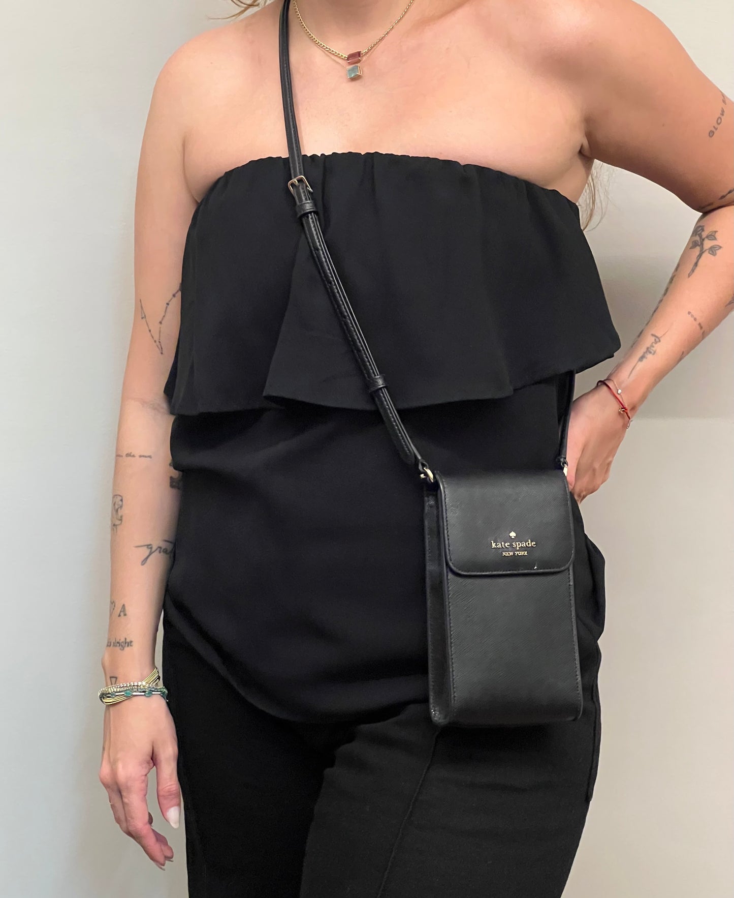 Kate Spade Phone Bag Preta