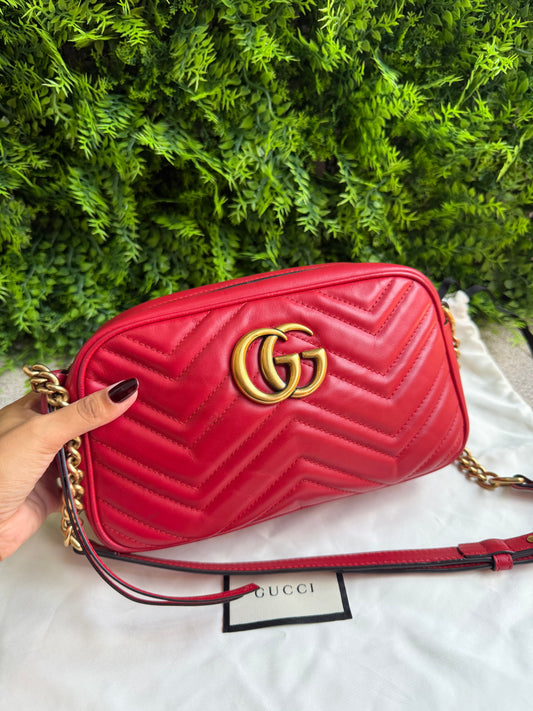 Gucci Marmont Vermelha