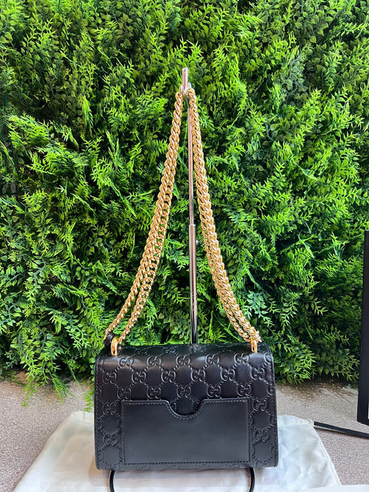 Gucci Padlock Small Preta