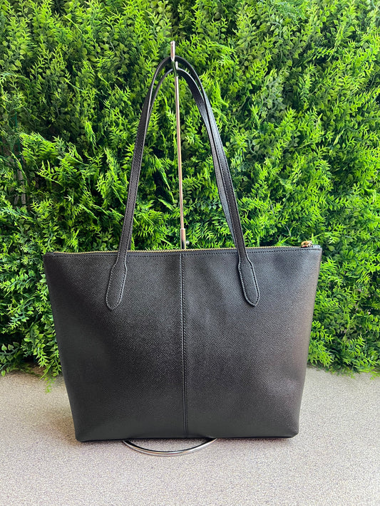 Coach zip top tote