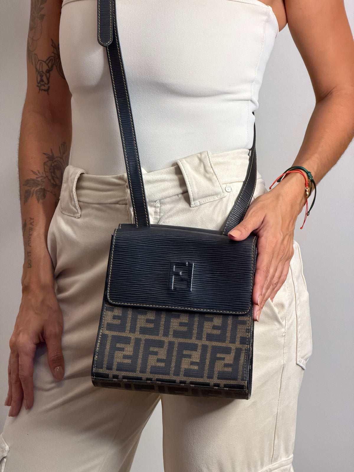 Fendi Vintage Monograma Zucca