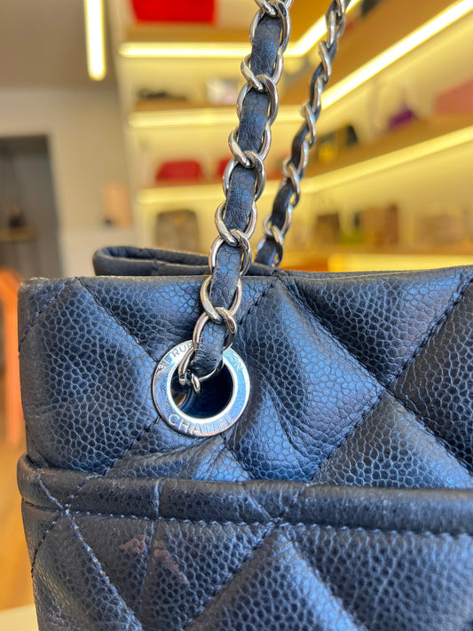 Chanel Timeless CC Shopper Preta