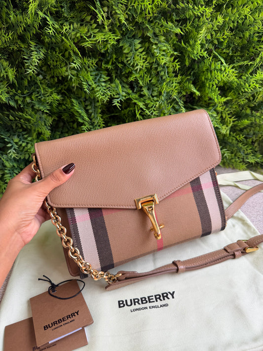 Burberry Macken Check Nude