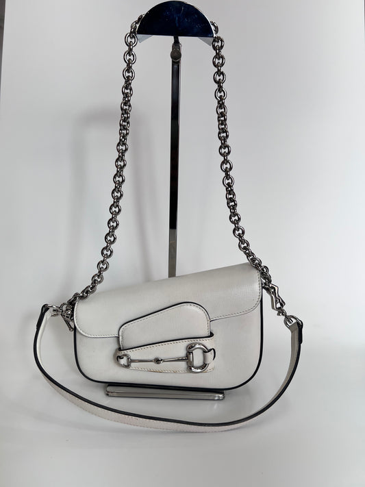 Gucci Horsebit Branca