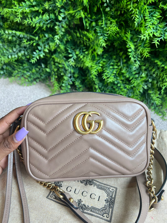 Gucci Marmont Matelassê Nude