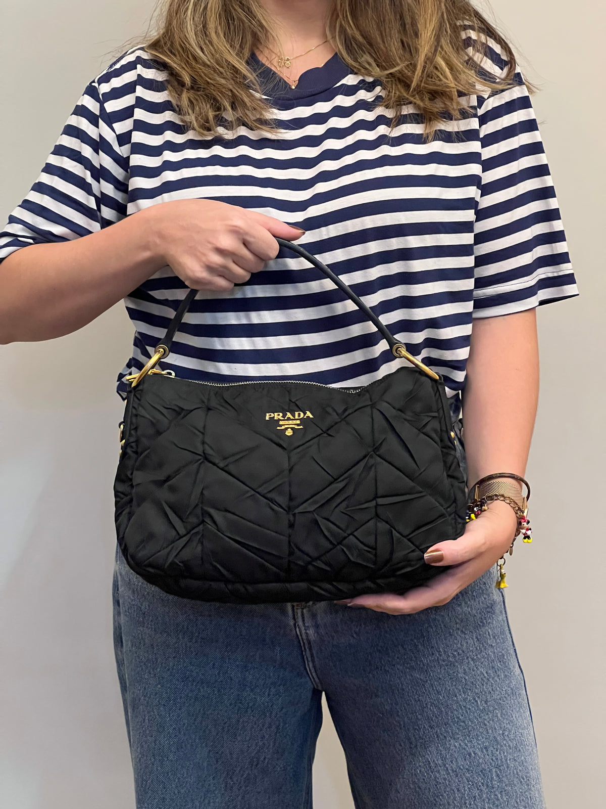 Prada Nylon Shoulder Preta