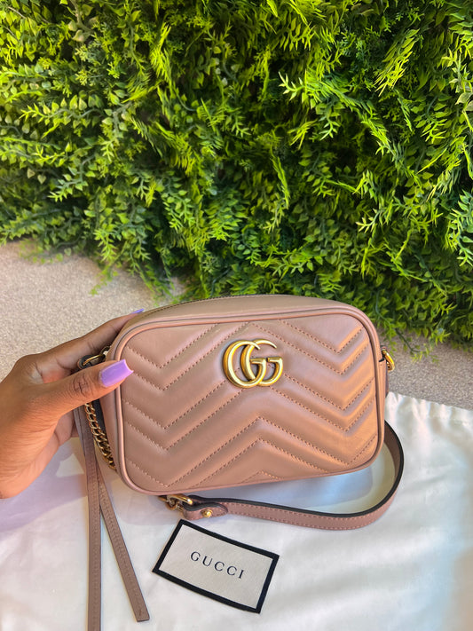 Gucci Marmont Matelassê Nude