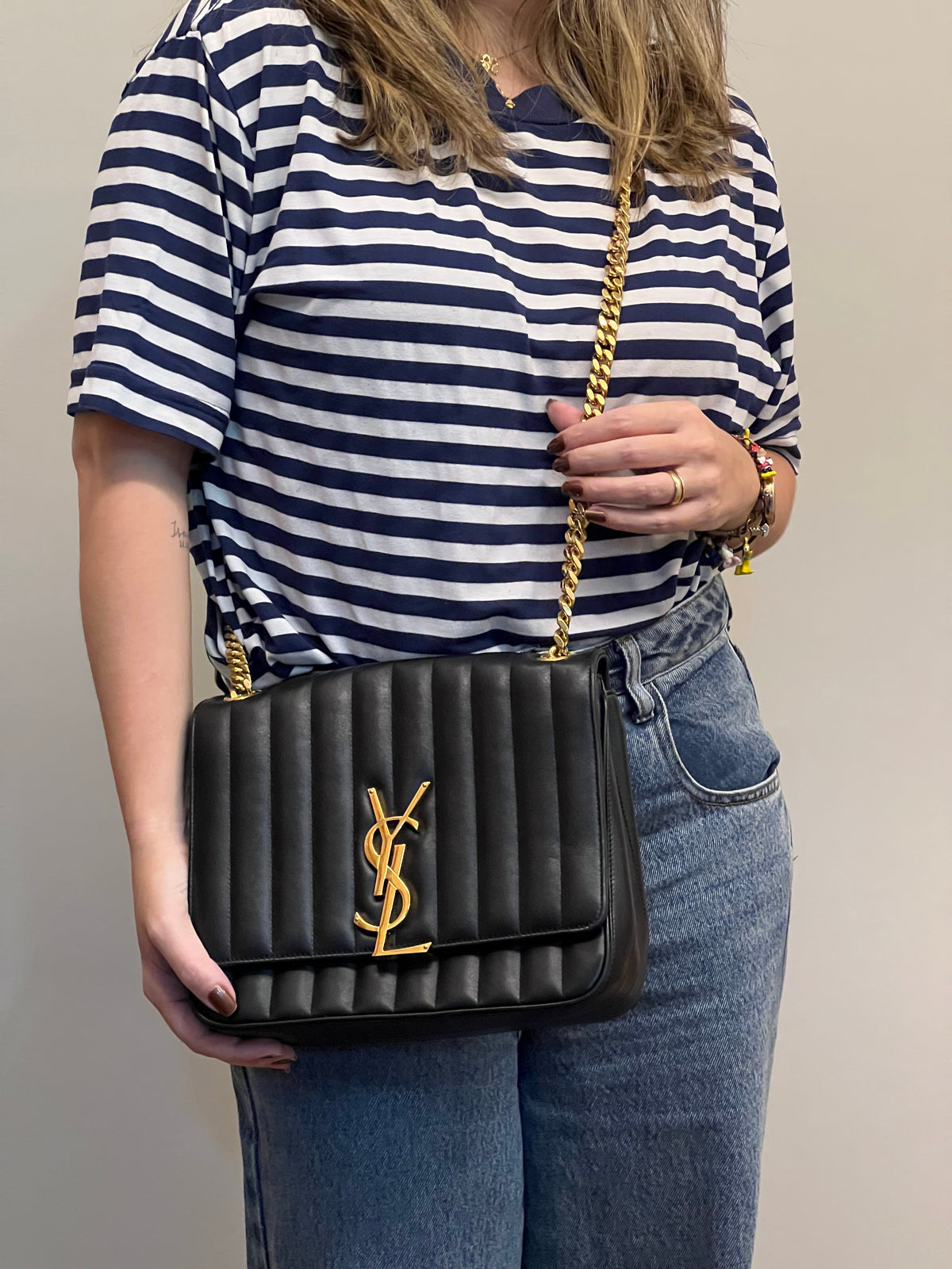 Saint Laurent Vicky Preta