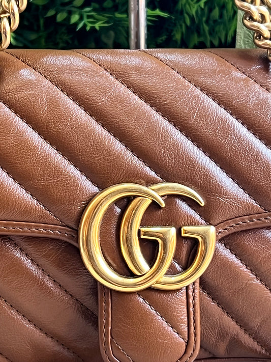 Gucci Marmont Small Caramelo
