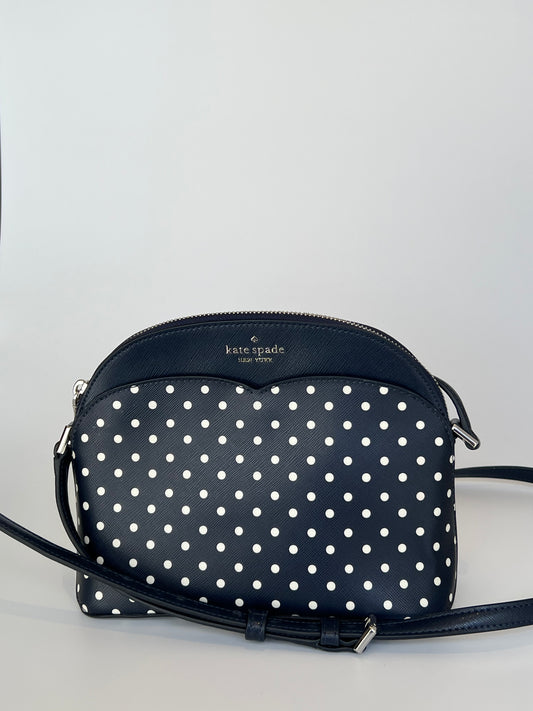 Kate Spade Crossbody Poá Azul