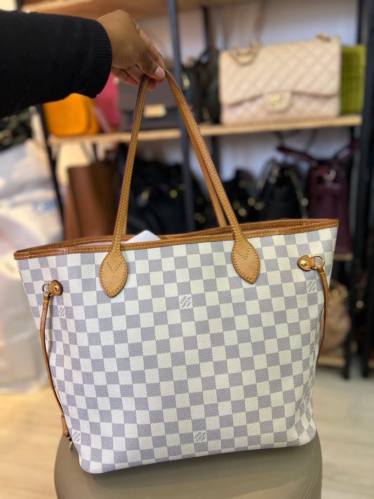 Louis Vuitton Neverfull MM Damier azur