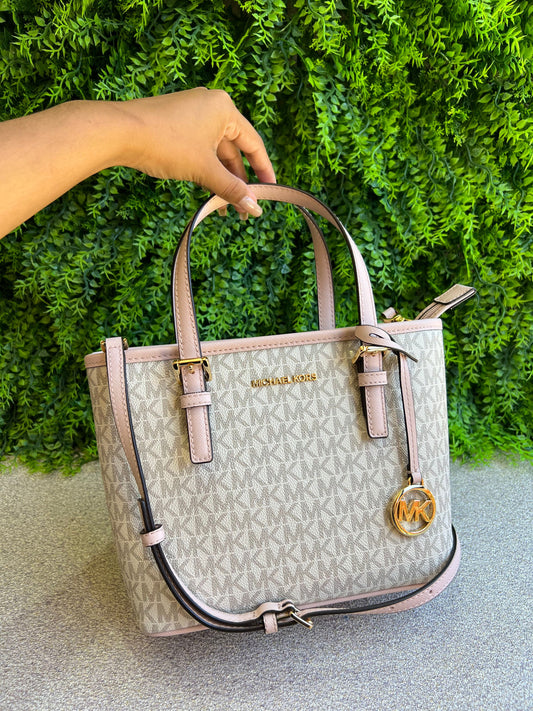 Michael Kors Tote Jet Set Small Vanilla Rosê