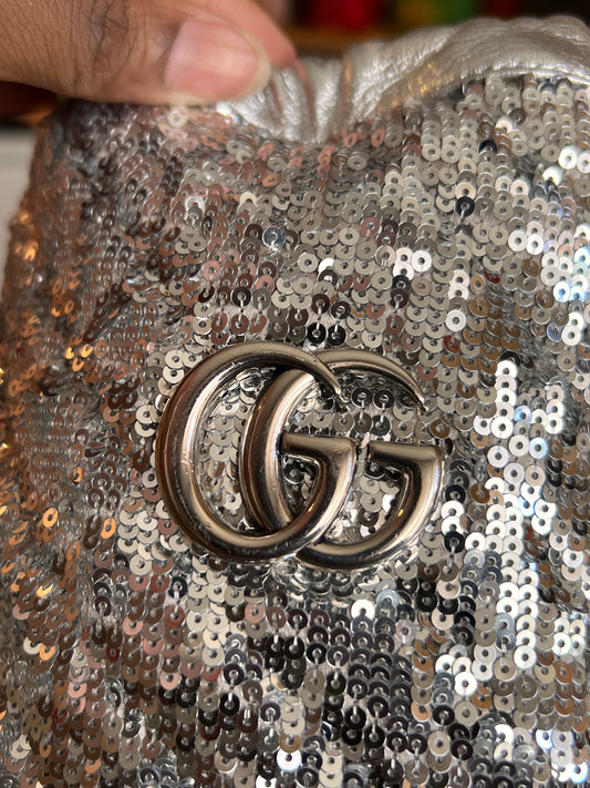 Gucci Bucket Marmont Paetê
