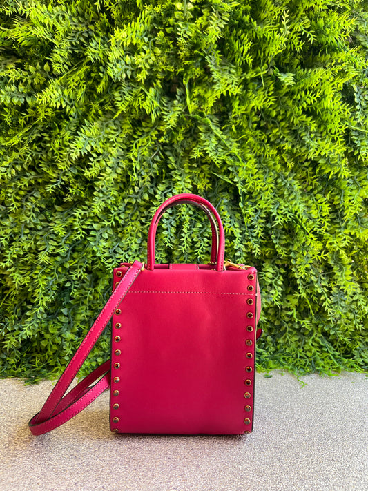 Coach Mini Cashin Tote Rosa