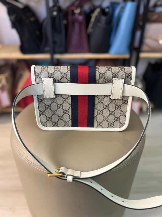 Pochette Gucci Belt Ophidia Off White