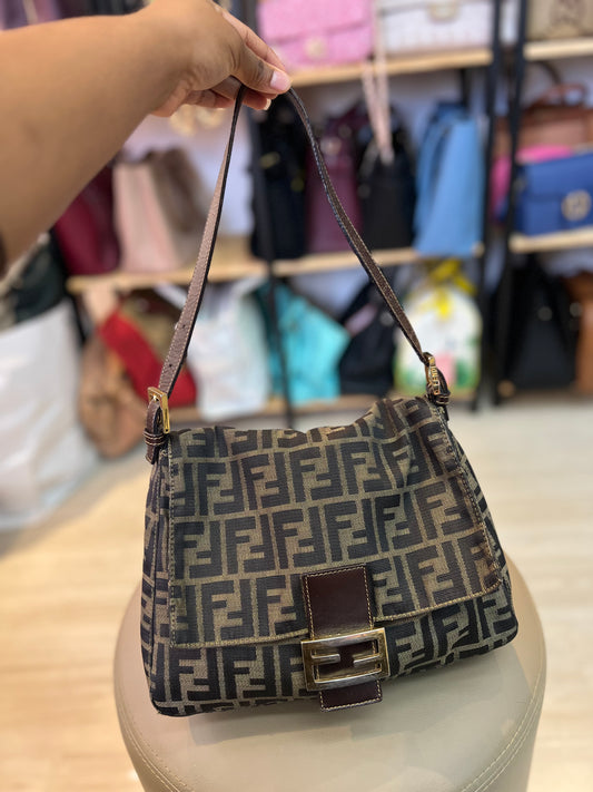 Fendi Zucca Mama Baguette