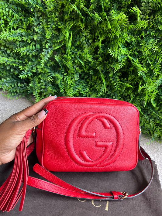 Gucci Soho Disco Vermelha