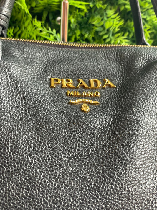 Prada Vitello Daino Satchel