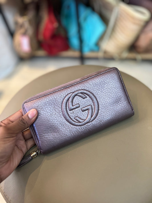 Carteira Gucci Soho Metalic