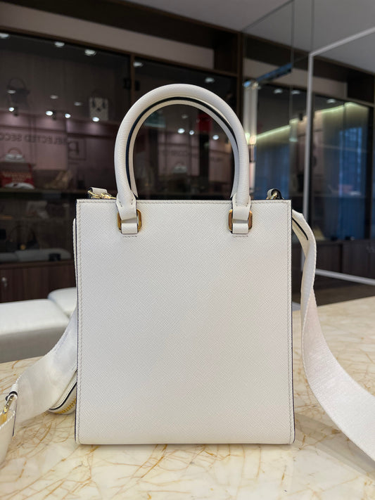 Prada Pre-Owned Lux Embossed Logo