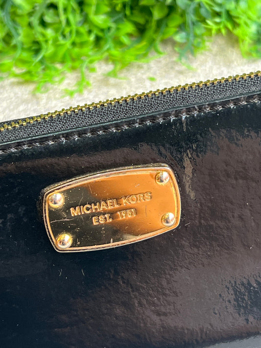Carteira Michael Kors Verniz Preta