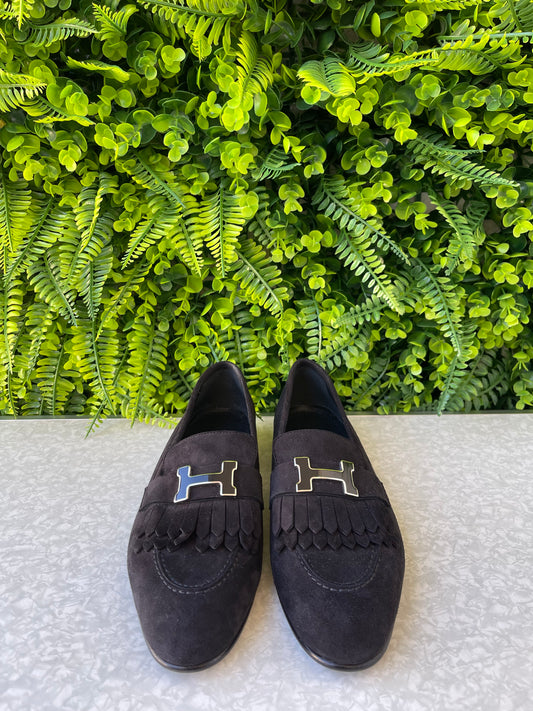 Mocassim Hermes Preto
