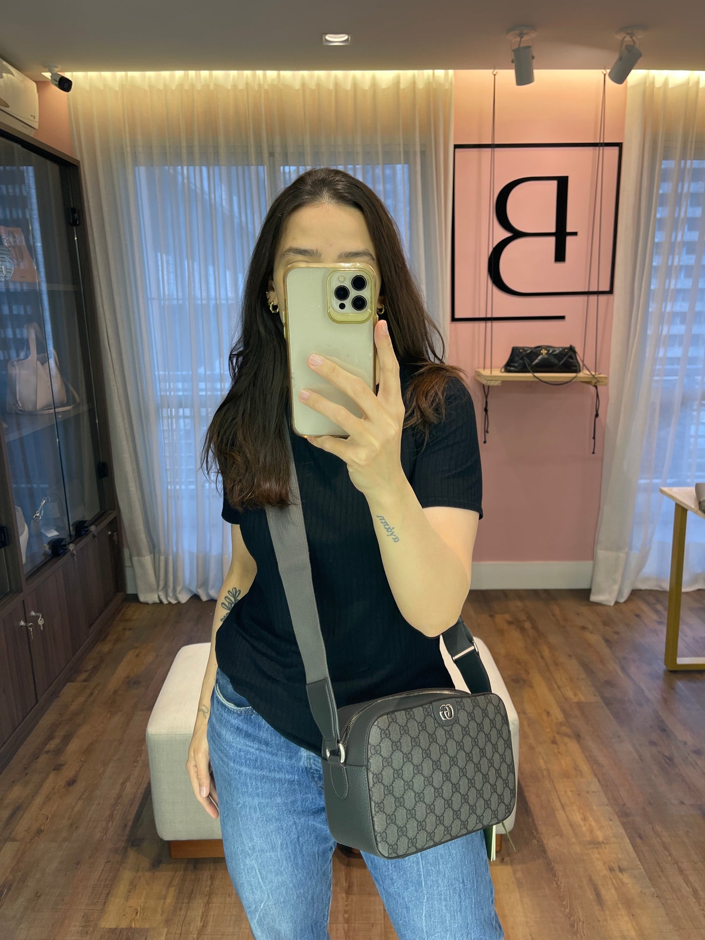 Gucci Ophidia GG Supreme Monograma
