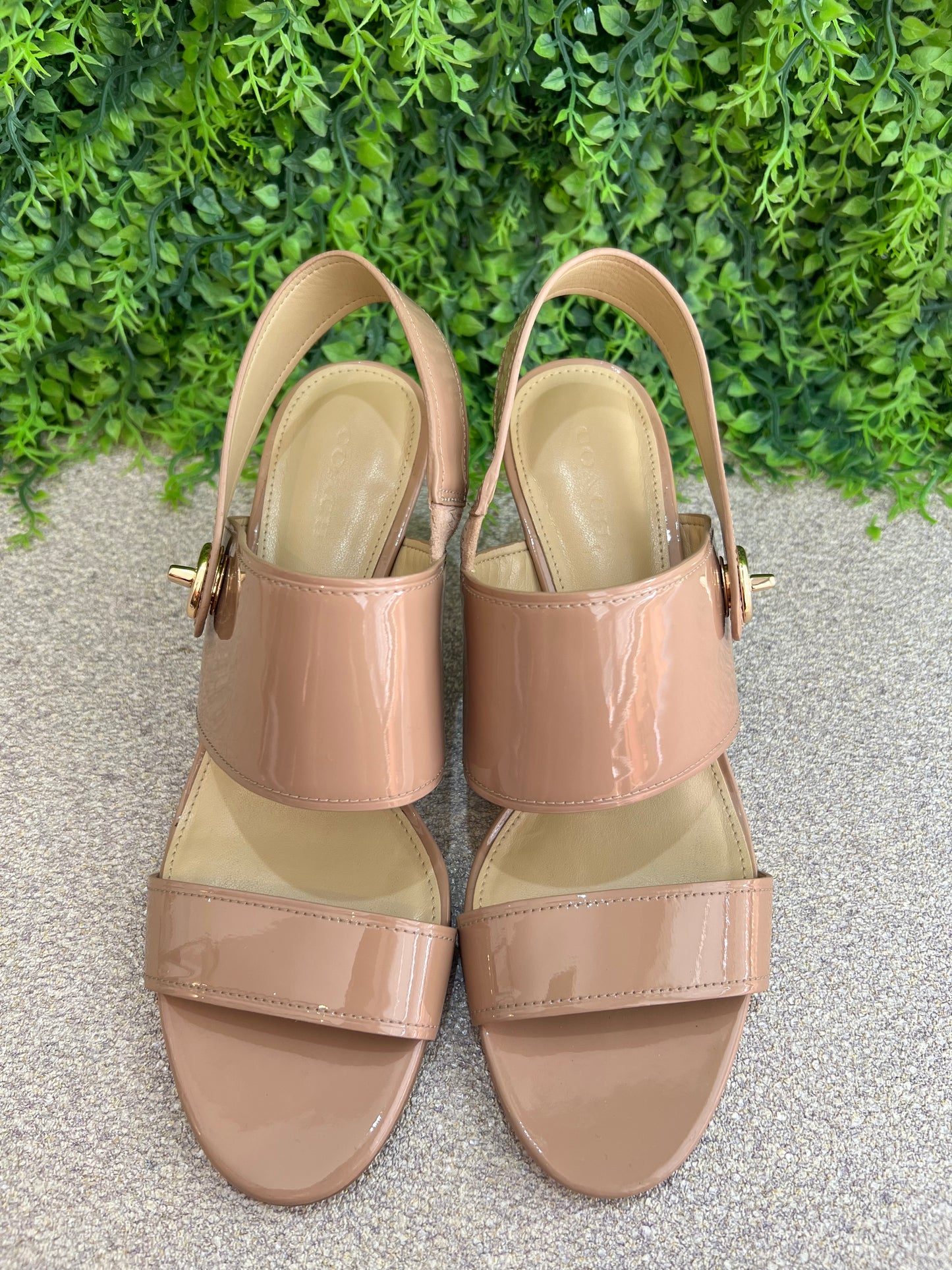 Sandália Coach Nude