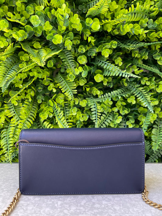 Coach Evie Long Wallet Azul