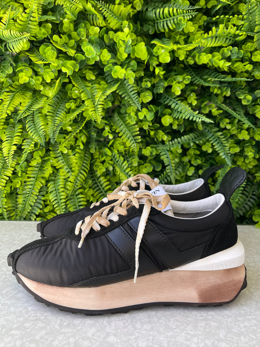 Tênis Lanvin Bumper Nylon Preto