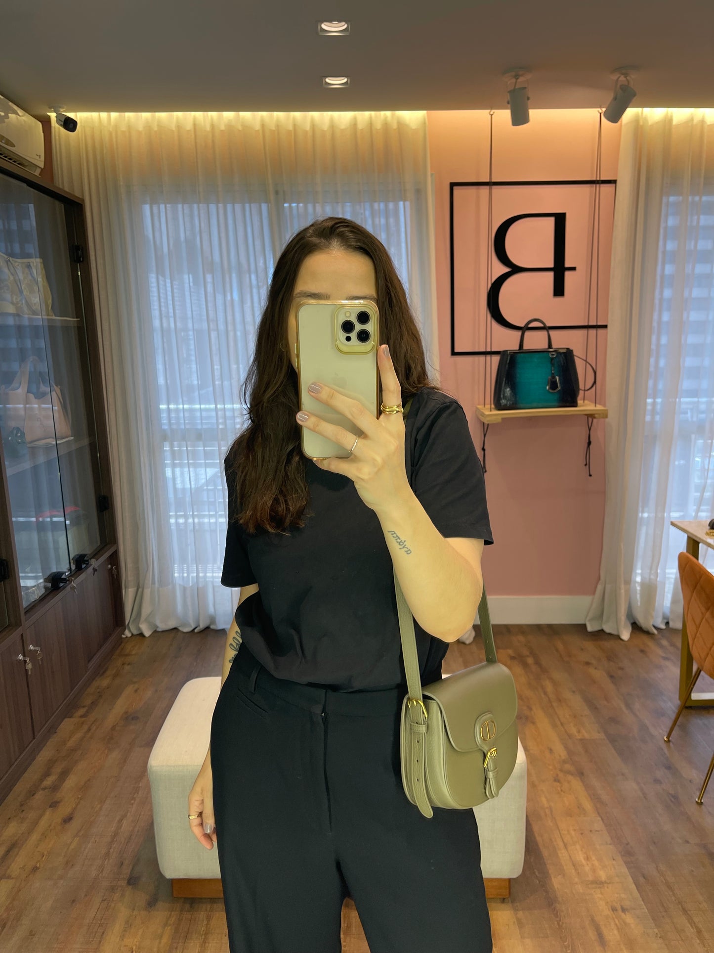 Dior Bobby Bag Grained