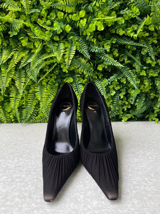Sapato Scarpin YSL Slingback Preto