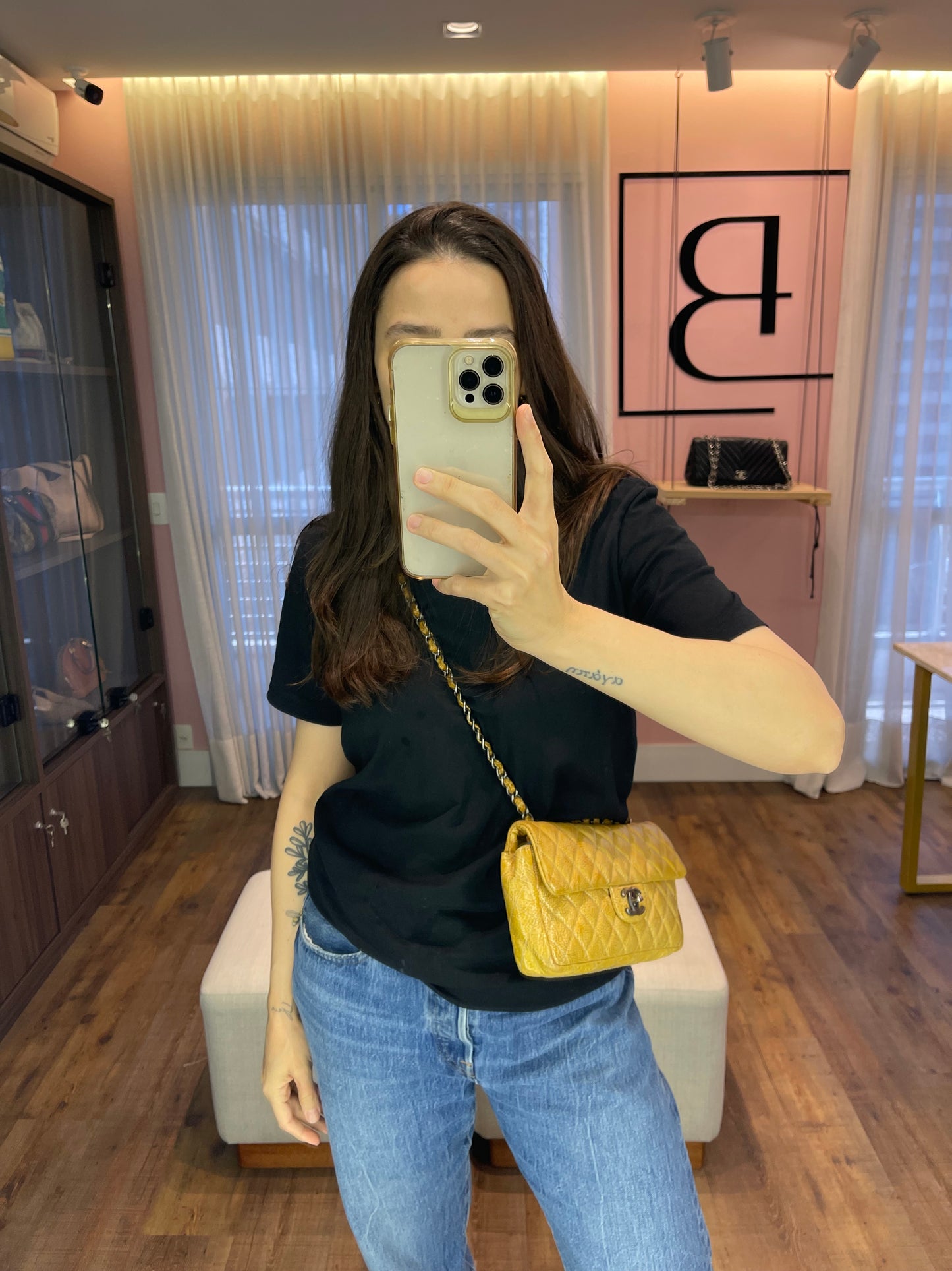 Chanel Classic East West Flap