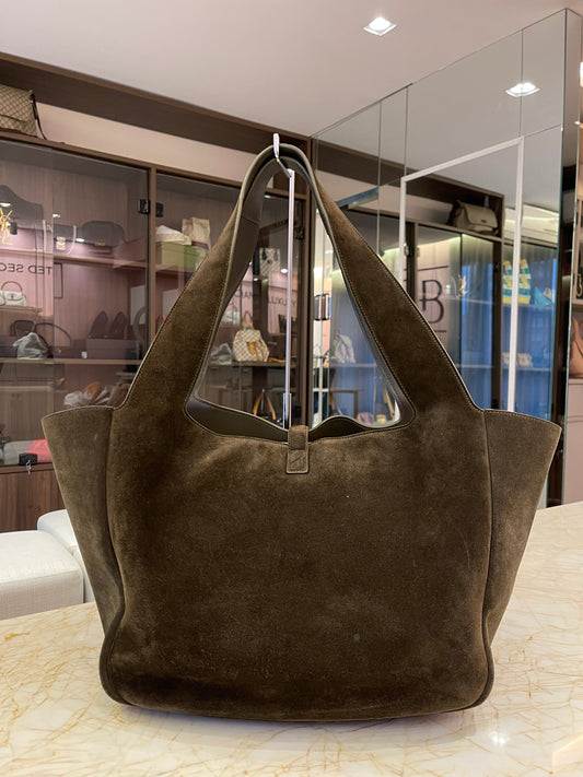 Saint Laurent Le 5 à 7 Bea em Camurça