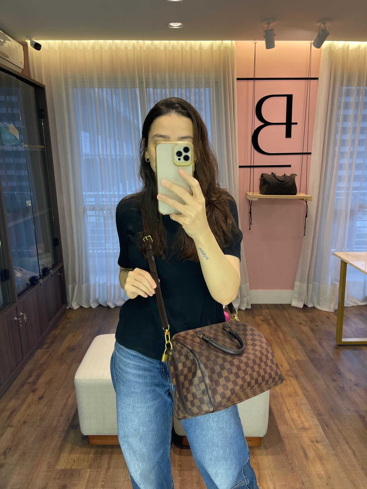 Louis Vuitton Bandouliere Speedy Damier Ebene