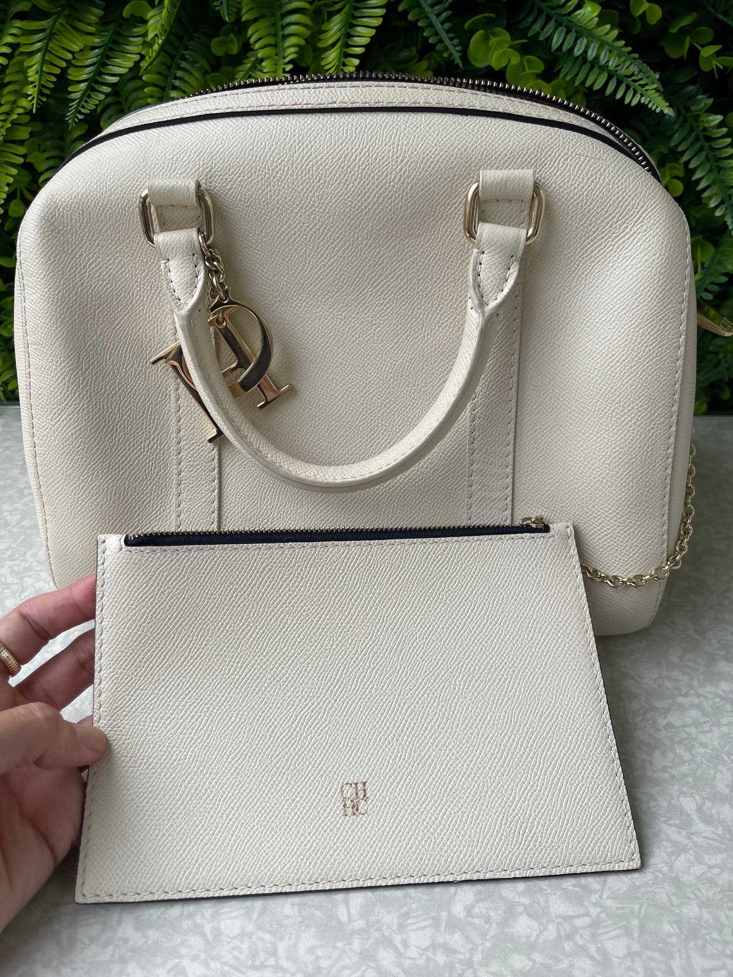 Carolina Herrera Tote Off White