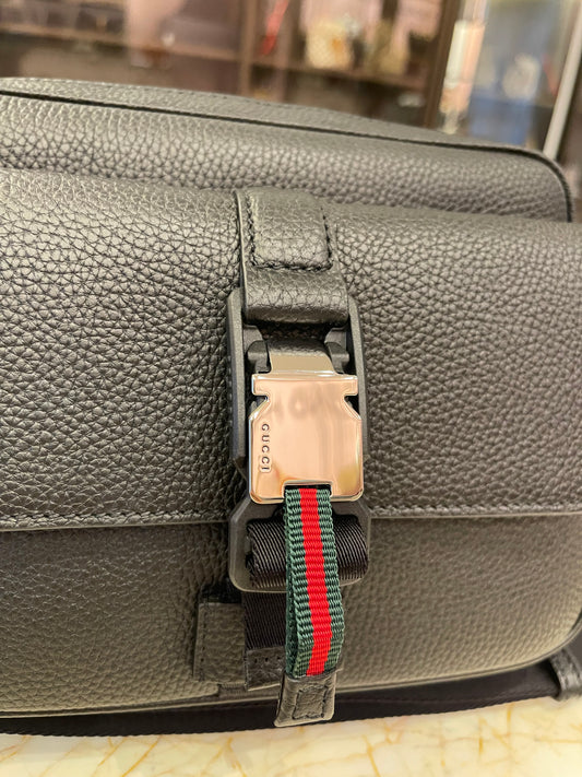 Gucci Web Stripe Messenger Small