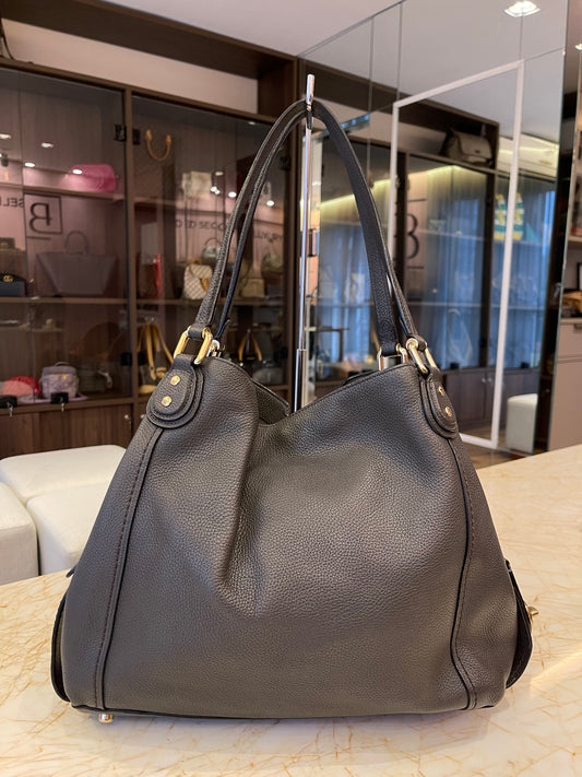 Coach Edie 31 Shoulder Bag Marrom