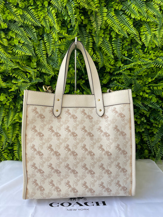 Coach Field Horse and Carriage Tote Bag
