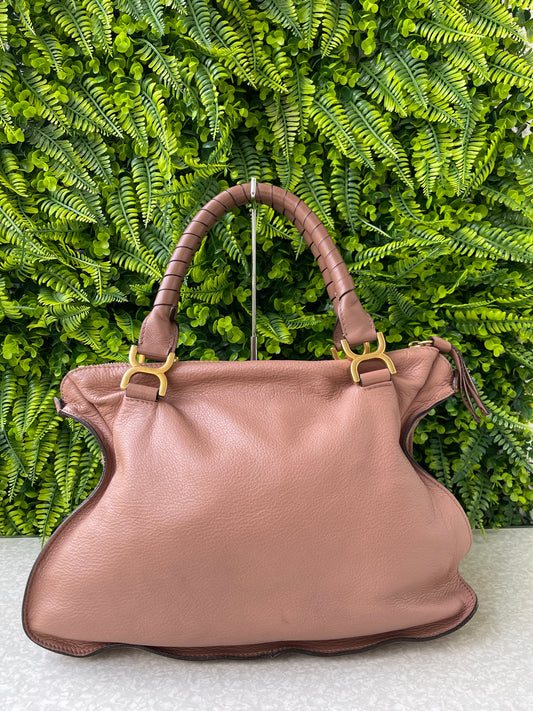 Chloé Leather Marcie Rosa