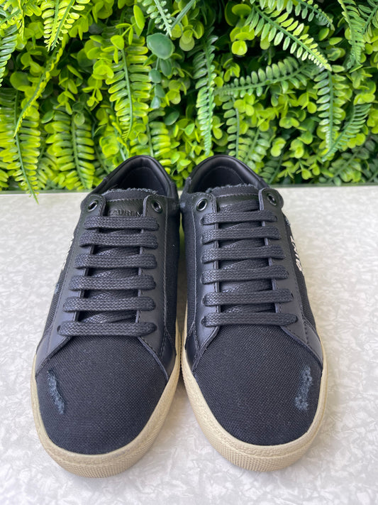 Tênis Yves Saint Laurent Court Preto